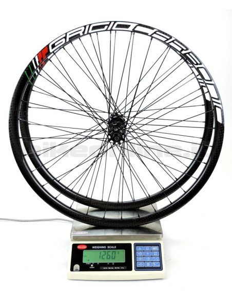 HardWheel AS25 - AS30 - AS35 T800 GrigioCarbonio MTB Wheels / Carbon-Ti X-HUB SP carbon MTB wheelset from 1.190g