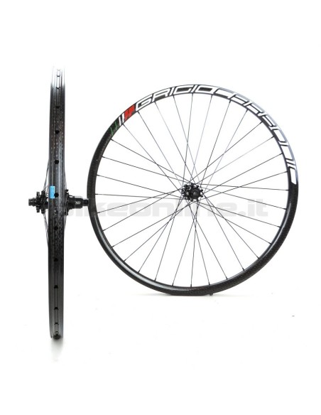 HardWheel AS25 - AS30 - AS35 T800 GrigioCarbonio MTB Wheels / Carbon-Ti X-HUB SP carbon MTB wheelset from 1.190g