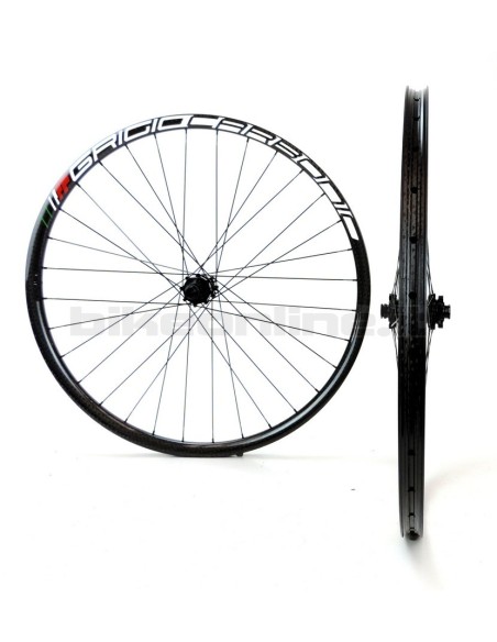 HardWheel AS25 - AS30 - AS35 T800 GrigioCarbonio MTB Wheels / Carbon-Ti X-HUB SP carbon MTB wheelset from 1.190g