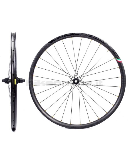 HardWheel AS26 - AS31 T1000 GrigioCarbonio / DT Swiss 180 SP CERAMIC CENTER LOCK boost carbon MTB wheelset from 1.075g