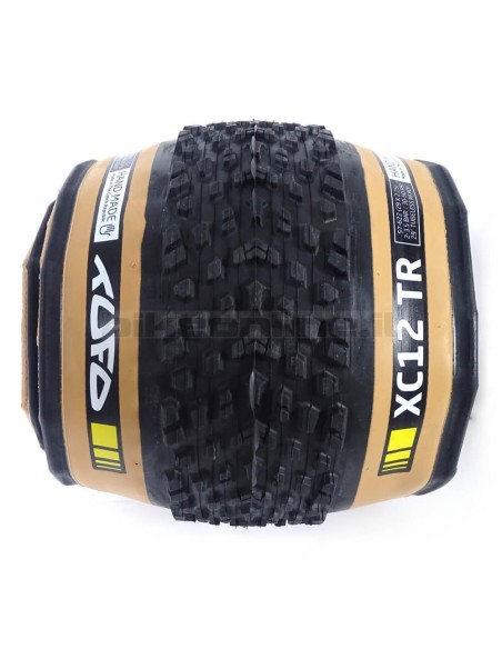 Tufo - XC12 TR - 29 × 2.25" tan wall MTB tire 650g _ 2