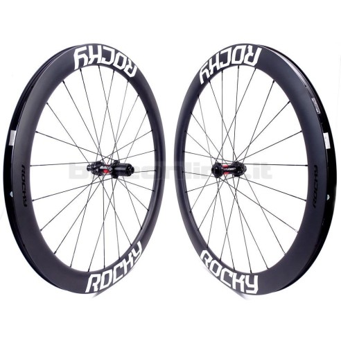 Ruote carbonio ROCKYROAD 50C DISC COPERTONCINO BERD / DT Swiss 240 EXP SP CENTER LOCK 1.195g