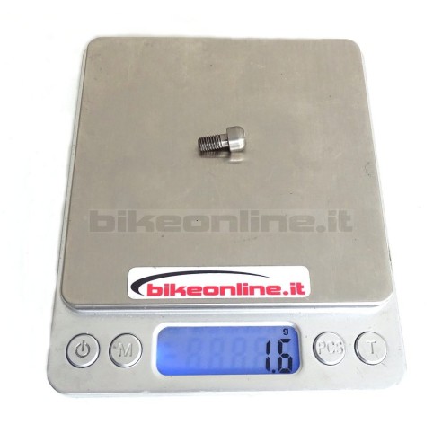 ROCKY - Vite in titanio a testa bombata M5 x 10 1.6g peso sulla bilancia