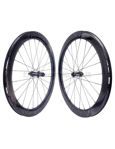 ROCKYROAD KOM 55C DISC CLINCHER / ROCKY II SP CL carbon wheelset 1.220g
