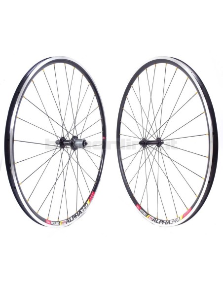Notubes ZTR Alpha 340 tubeless / ROCKY ROAD J SL aluminium road wheelset 1.265g