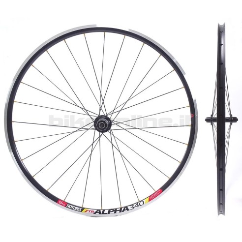 Notubes ZTR Alpha 340 tubeless / ROCKY ROAD J SL aluminium road wheelset 1.265g rear wheel