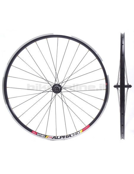 Notubes ZTR Alpha 340 tubeless / ROCKY ROAD J SL aluminium road wheelset 1.265g rear wheel