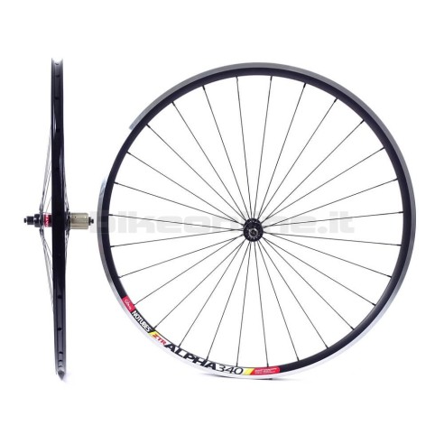 Notubes ZTR Alpha 340 tubeless / Novatec SuperLight aluminium road wheelset 1.295g front wheel