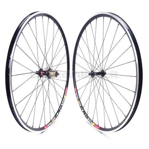 Notubes ZTR Alpha 340 tubeless / Novatec SuperLight aluminium road wheelset 1.295g