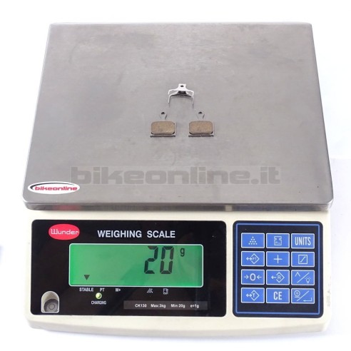 Shimano - BP-K04S-MX Metal Disc Brake Pads  20g_weight on the scale