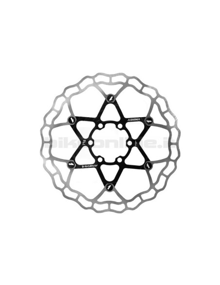 Ashima - AINEON ARO-10 disc rotor  Black 160mm  79g