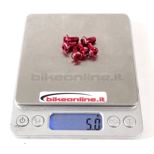 Ashima - Disc fixing kit 5g_weight on the scale