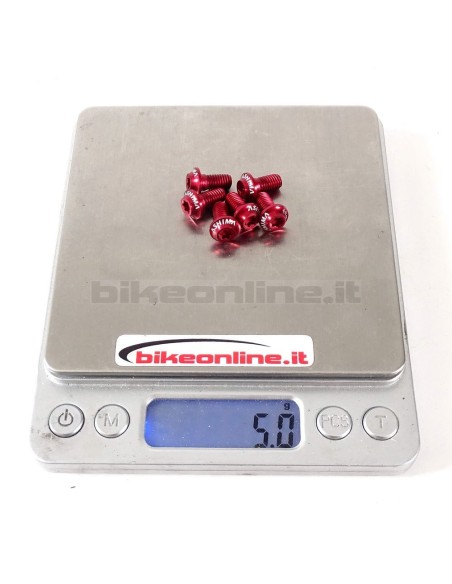 Ashima - Disc fixing kit 5g_weight on the scale