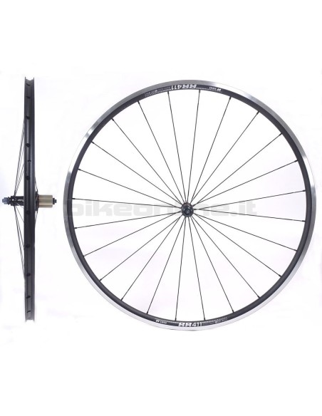 Ruote strada alluminio DT Swiss RR 411 clincher / Extralite MRC01 da 1.358g_2