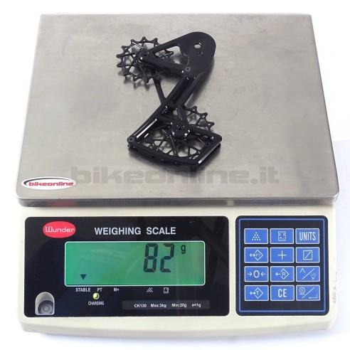 Garbaruk - Gabbia super leggera deragliatore posteriore per SRAM EAGLE T-TYPE 12v 82g_peso sulla bilancia