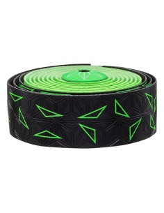 Supacaz - Nastro Manubrio Super Sticky Starfade Nero - Neon Giallo Road-Gravel Bar 60g