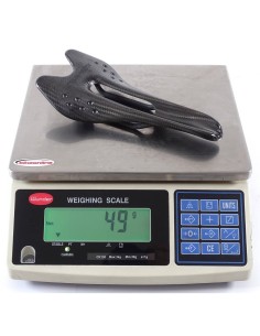 Extralite HyperSaddle XC-49 sella superleggera in carbonio per strada, gravel, mtb 49g peso sulla bilancia