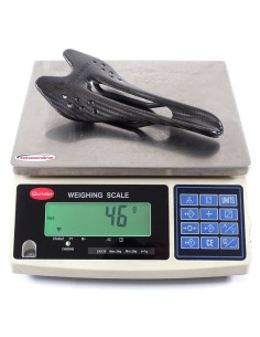 Extralite HyperSaddle GR-46 Superlight Carbon Saddle for road, gravel 46g_weight on the scale
