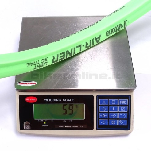 Vittoria - Air-Liner Light XC Trail 59g_peso sulla bilancia