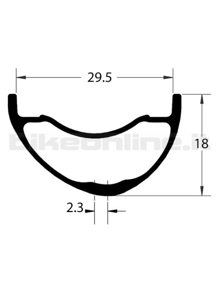 Ruote MTB alluminio DUKE LUCKY STAR HD 6TERS 29ER BERD / DT Swiss 180 SP CERAMIC CENTER LOCK BOOST da 1.312g