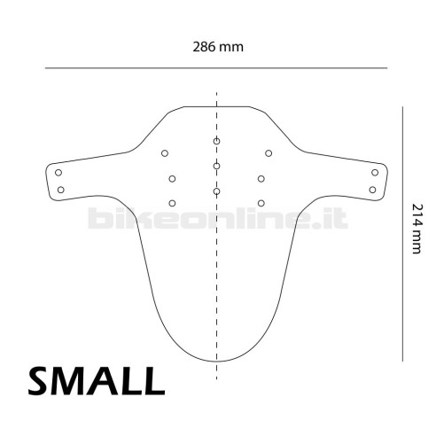 FT PRO SMALL Parafango in Serigrafia per Xc,...