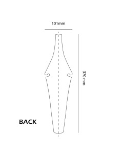 FT PRO BACK Parafango in Serigrafia per Xc, Enduro, Freeride e Downhill 22g_1 2