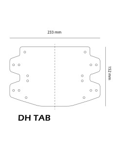 FT PRO DH TAB Parafango in Serigrafia per Xc, Enduro, Freeride e Downhill 29g_1 2