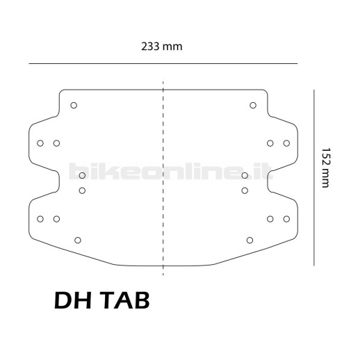FT PRO DH TAB Parafango in Serigrafia per Xc, Enduro, Freeride e Downhill 29g