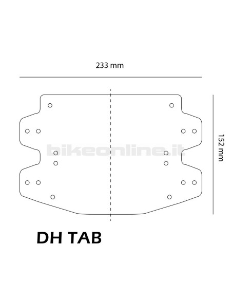FT PRO DH TAB Parafango in Serigrafia per Xc, Enduro, Freeride e Downhill 29g