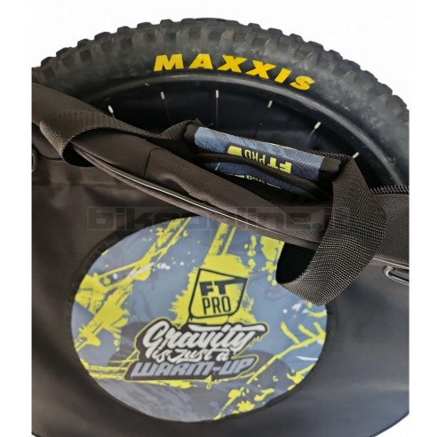 FT PRO WHEELBAG borsa porta ruote doppia imbottita per MTB, DH e Road_6