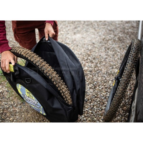 FT PRO WHEELBAG borsa porta ruote doppia imbottita per MTB, DH e Road_8