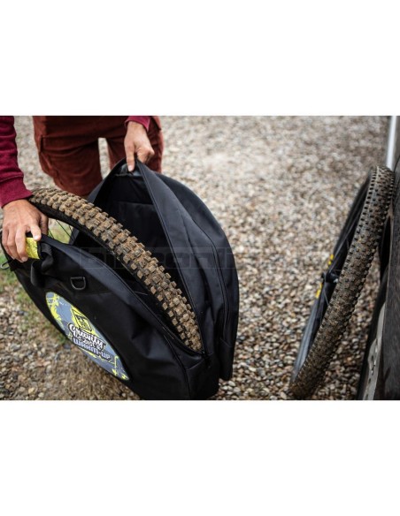 FT PRO WHEELBAG borsa porta ruote doppia imbottita per MTB, DH e Road_8