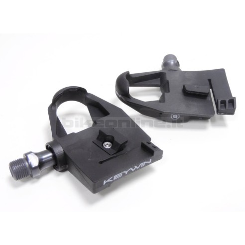 Keywin - Coppia pedali  CRM CARBON TITANIUM 161g