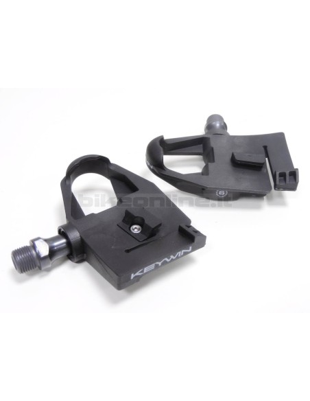 Keywin - Coppia pedali  CRM CARBON TITANIUM 161g
