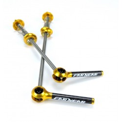 FAR and NEAR - Titanium quick releases with carbon/ergal...