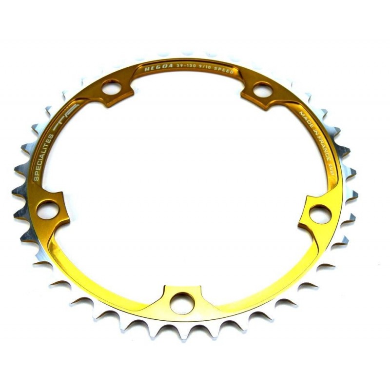 Specialites TA -HEGOA gold chainring 39T 130mm 35g