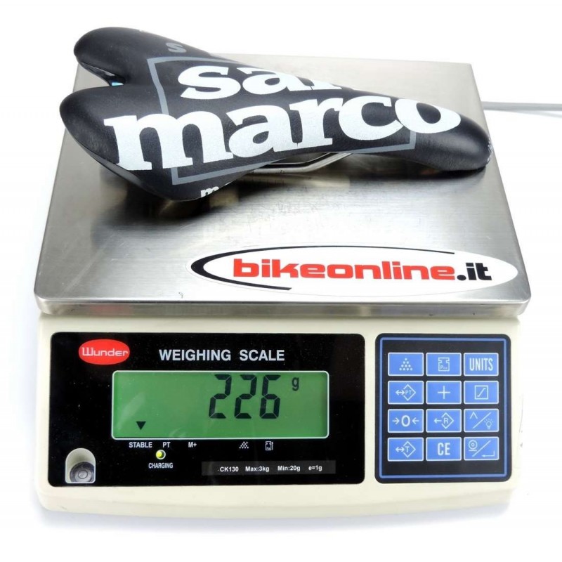 San Marco - ERA Team saddle 223g weight on the scale