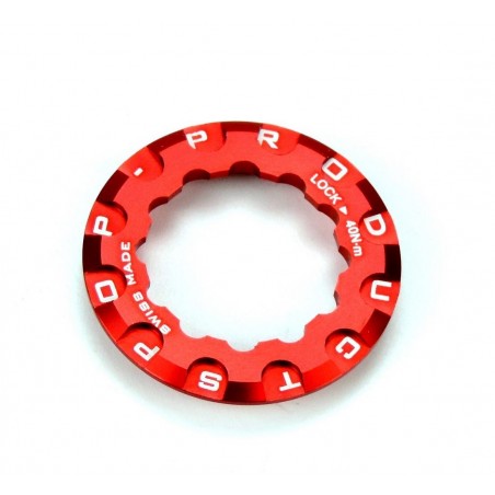 POP PRODUCTS - Cassette locking ring Red Shimano/Sram 11T 3.9g
