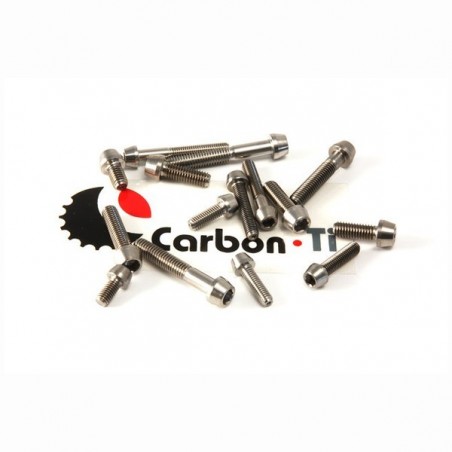 Carbon Ti - Titanium bolt M5 x 25 2.5g