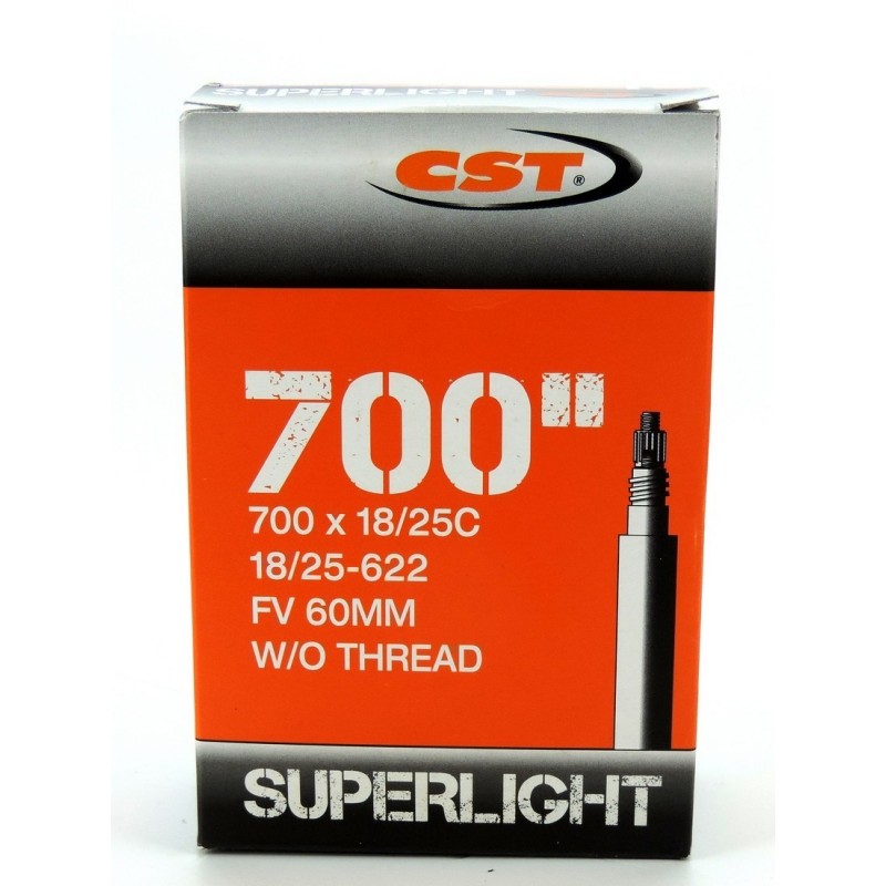 CST - Ultralight tube 700x18/25C 80mm...