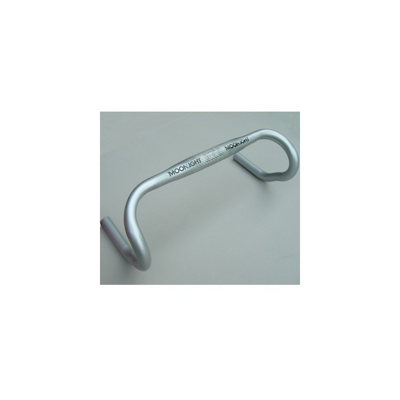 Zefiro - Curva manubrio MOONLIGHT HB-01 31.8 alluminio/carbonio bianco