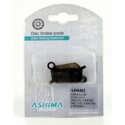 Ashima - Formula B4 Hydraulic Semi-Metallic Pads set