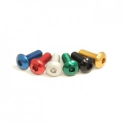 Carbon Ti - Button head ergal bolt M5 x 15 1g