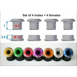 Extralite - Set bussole ribassate per corona EXTRABOLT 1S 5.8g (4 pezzi) 2