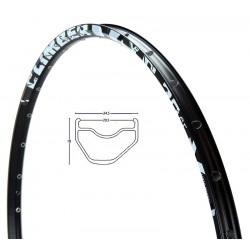 DRC- CLIMBER XC 650b (27.5") rim 360g