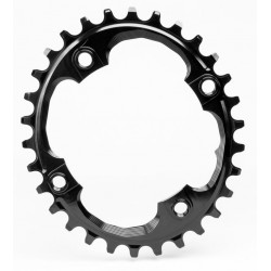 AbsoluteBlack - XX1 style OVAL 94 BCD chainring Black from 43g