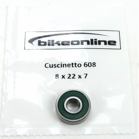 Bikeonline - Cuscinetto 608 8x22x7mm 11.5g