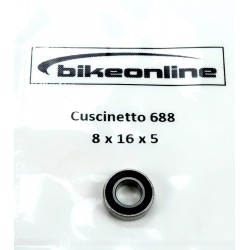 Bikeonline - Bearing 688 8x16x5mm 3.8g 2