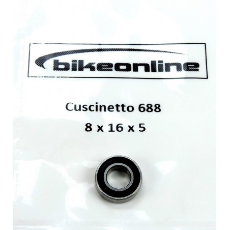 Bikeonline - Cuscinetto 688 8x16x5mm 3.8g