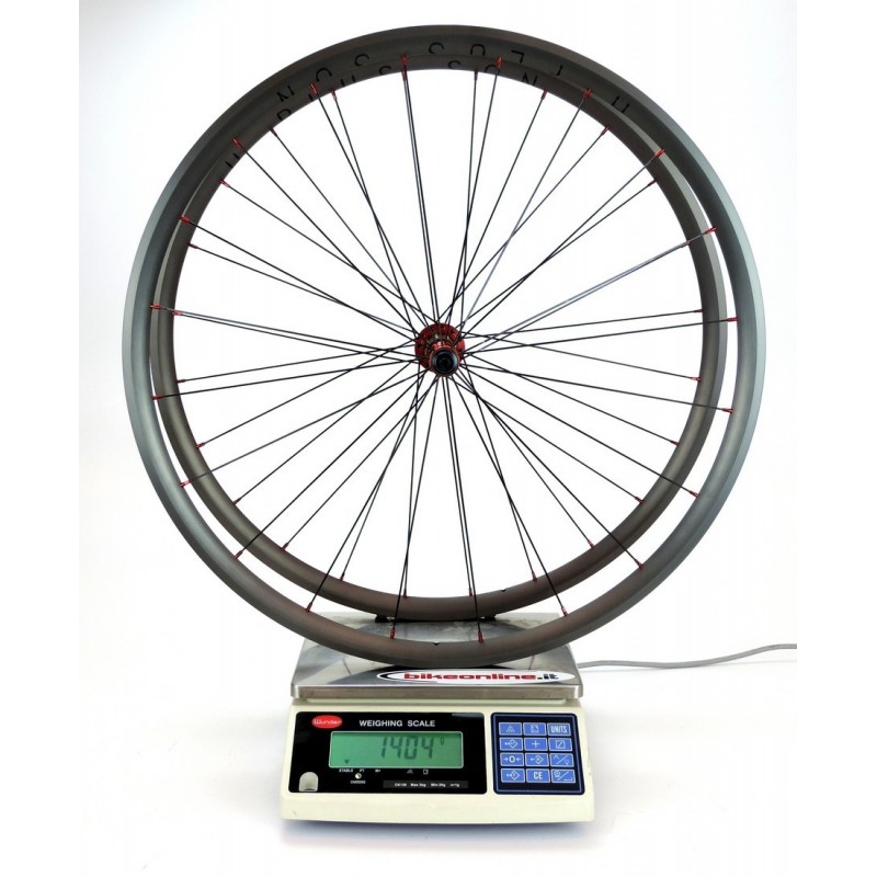 H Plus Son Archetype 25x23mm clincher / Extralite MRC01 road wheelset from 1.370g